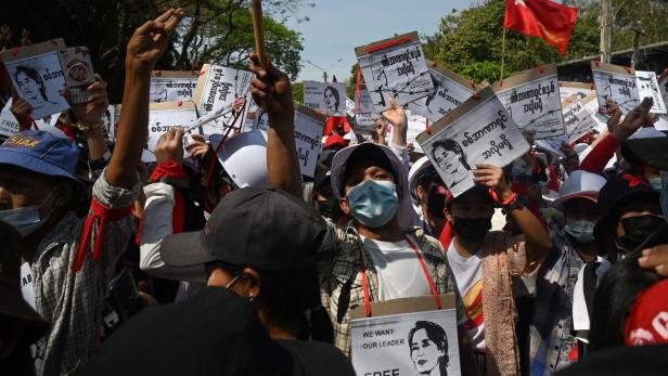 Demonstrantin in Myanmar erlag Schussverletzung