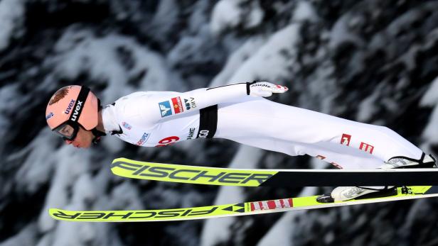 Skispringer Stefan Kraft gibt in Zakopane ein Lebenszeichen