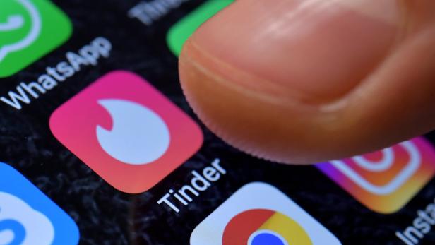 Tinder ist eine bekannte Online-Dating-App.