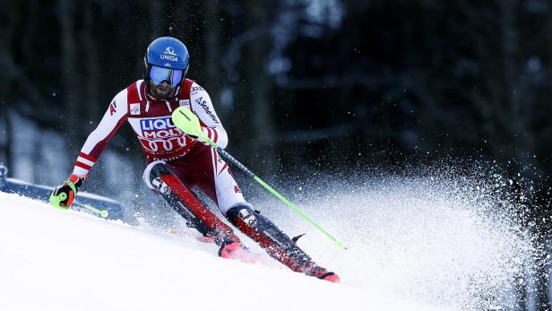 Marco Schwarz: Der Schnellste des Super-G darf den Slalom eröffnen. Der Österreicher ist gefordert.