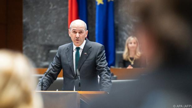 Sloweniens Premier Jansa kann weitermachen.
