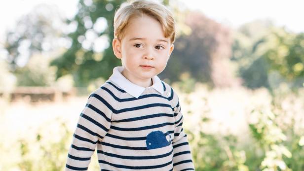 Der kleine Prinz George wird drei Jahre alt