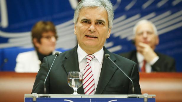 Faymann im Europarat zur Diskriminierung von Homosexuellen: &quot;Diskriminierungen stehen im Widerspruch zur Europäischen Menschenrechtskonvention.&quot;