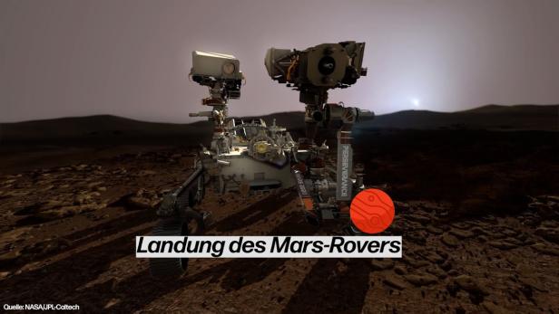 Video: Der NASA-Rover Perseverance ist gelandet