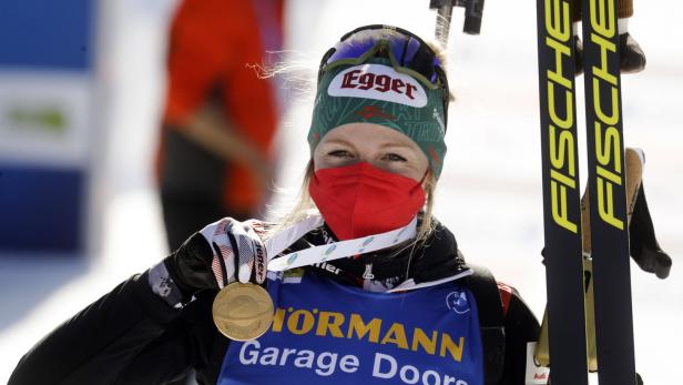 Gold-Sensation im Biathlon: Lisa Hauser schreibt Sportgeschichte