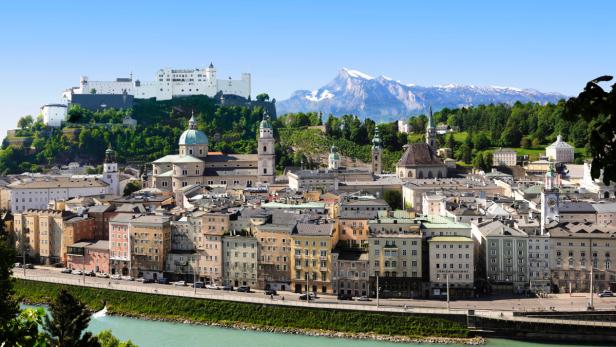 BILD zu TP/OTS - Das touristische Rekordjahr der Stadt Salzburg brachte für die Festung Hohensalzburg einen Besucherzuwachs von 3,2 Prozent. Insgesamt waren es rund 936.000 Besucher.