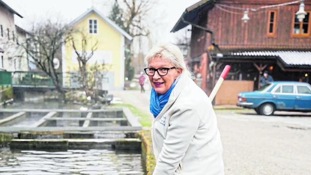 Ulrike Sander-Baumgartner hat die Bachfischerei Schritt für Schritt ausgebaut