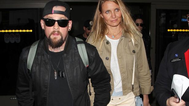 Cameron Diaz und Benji Madden bei einem gemeinsamen Auftritt.