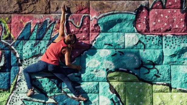 bouldern, klettern, city