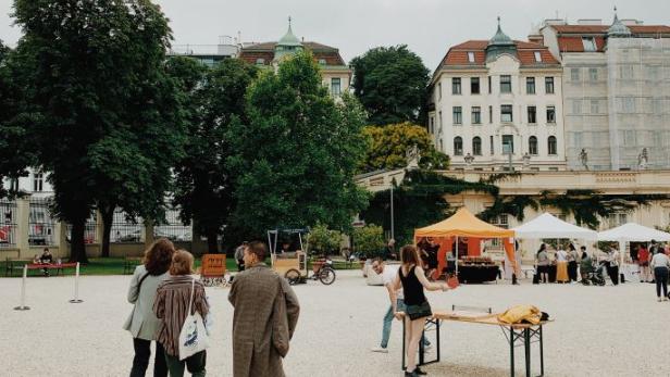 Der Feschmarkt startet einen Bauernmarkt beim Palais Liechtenstein