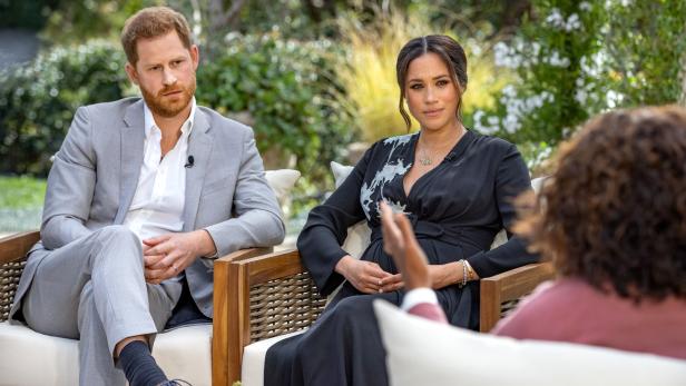 Es ist angerichtet: Der Enkel der Queen, Prinz Harry, und seine Frau Meghan machen bei ihrem Talk-Reigen Halt bei Oprah Winfrey
