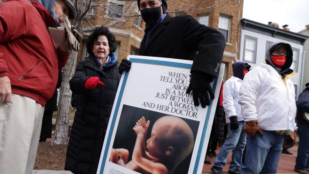 Abtreibungsgegner demonstrieren in Washington