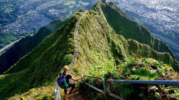 Trend "vertikales Wandern": Was für ein Ausblick!