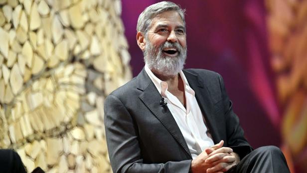 Na, Mahlzeit: George Clooney spielte Kollegen grauslichen Streich