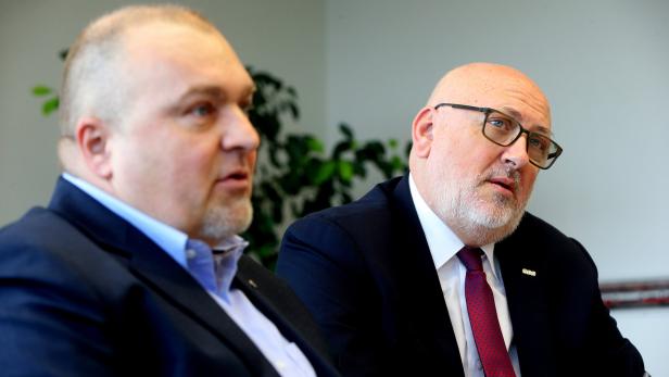 ÖBB-Holding-Chefs Arno Schiefer (links) und Andreas Matthä