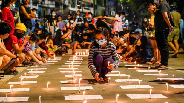 Trauer um Opfer der Militärgewalt in Myanmar