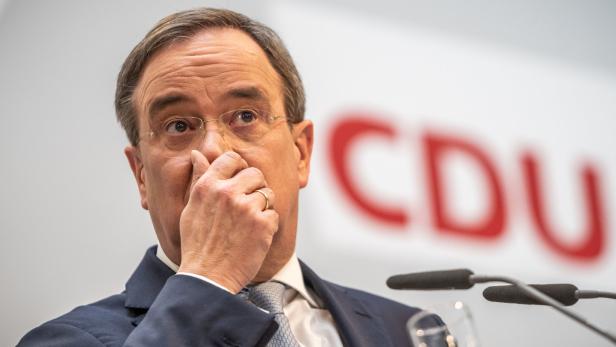 CDU-Chef Armin Laschet nach den Wahlniederlagen vom Sonntag