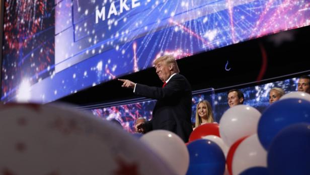 Donald Trump am Parteitag: Warme Luft oder klare Fakten?