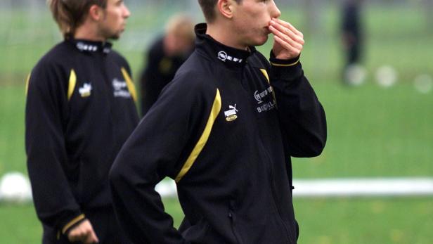 TRAINING DER OESTERREICHISCHEN FUSSBALLNATIONALMAN