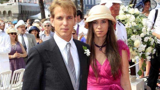 Pierre Casiraghi und Beatrice Borromeo bei einem öffentlichen Auftritt.