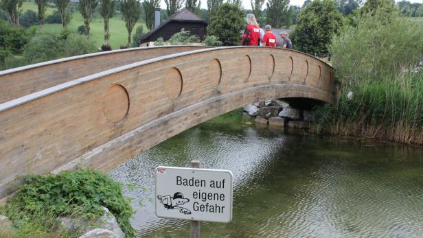 Gemeinde Hofstetten-Grünau sieht sich mit Warnschildern auf der sicheren Seite