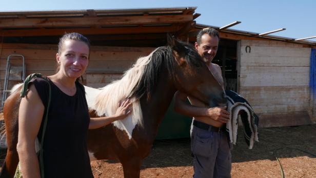 Landarbeiter: Anamarija und Igor Lovrinčević haben auf ihrer kleinen Farm alle Hände voll zu tun