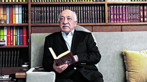 Fethullah Gülen in seinem Exil in Pennsylvania, USA.