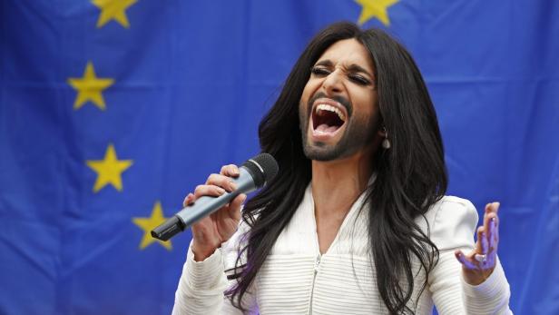Anfang Oktober sang Conchita Wurst vor dem EU-Parlament, am Montag wird sie vor dem UNO-Generalsekretär auftreten