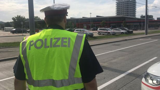 Die Linzer Polizei durchsuchte das Gebäude