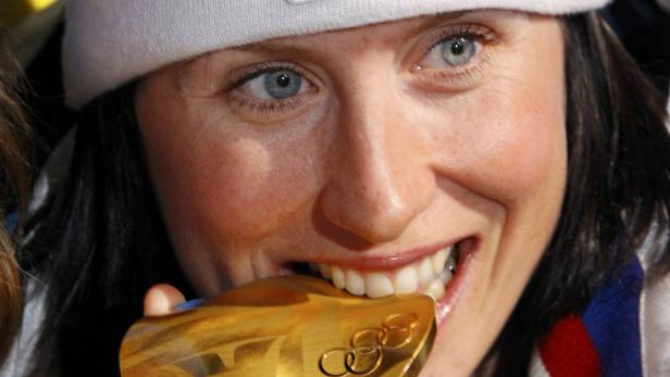 Marit Björgen gewann in Vancouver fünf Medaillen - drei Mal Gold und je einmal Silber und Bronze.