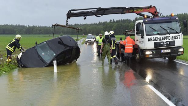 Schwere Unwetter im Innviertel