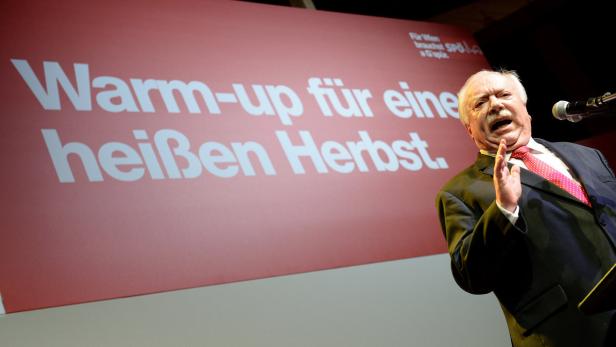 Auftakt in St. Marx: Bürgermeister Michael Häupl liefert seinen Genossen die Munition gegen die FPÖ