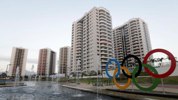 Olympisches Dorf öffnet seine Pforten