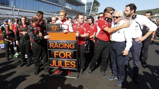 Jules Bianchis Familie bedankte sich für die große Anteilnahme.