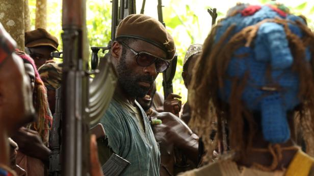 Schwer erträglich: Idris Elba in „Beasts of No Nation“.