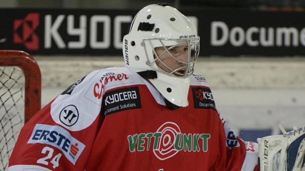 Rückhalt: Mathias Lange spielt bei Iserlohn stark und sprang im letzten Moment auf den Zug nach Sotschi auf.