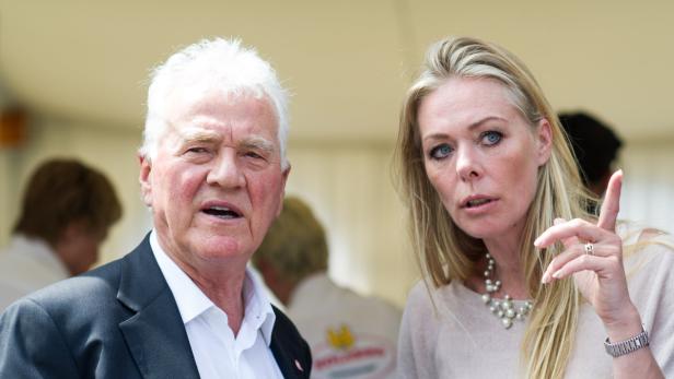 Frank Stronach und Neo-Stronach-Abgeordnete Ulla Weigerstorfer