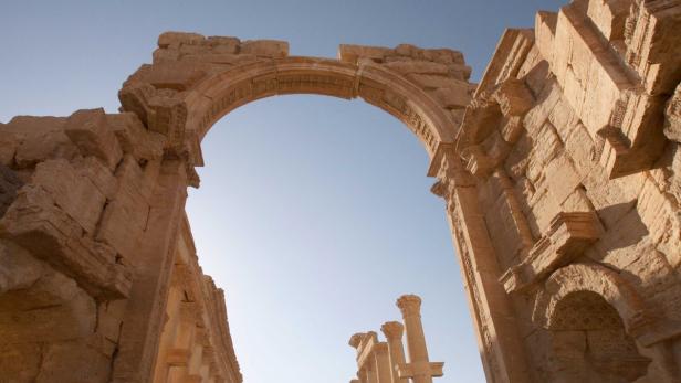 IS-Dschihadisten sprengten Grabtürme in Palmyra