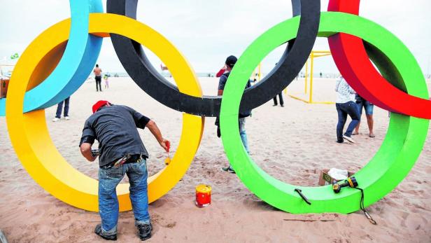Ringe frei: Am 5. August werden die Sommerspiele in Rio de Janeiro eröffnet.