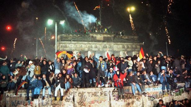 Berliner Mauer vor dem Brandenburger Tor