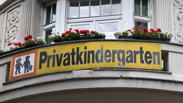 Ein &quot;Alt Wien&quot;-Privatkindergarten in Wien.