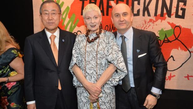 Ban Ki-moon, Vivienne Westwood, Ali Rahimi