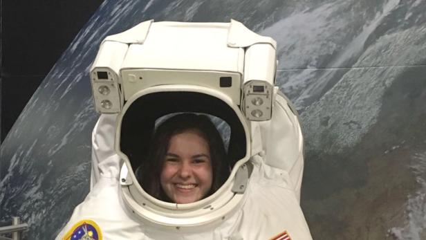 Martina Markunović beim 25. Internationalen NASA Space Camp