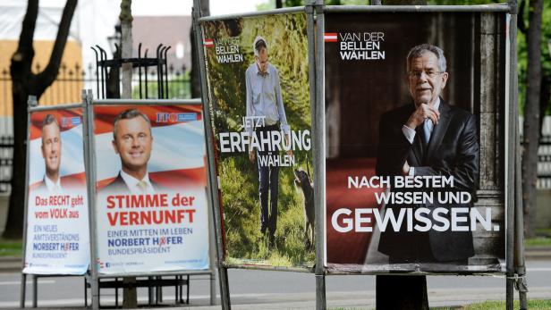 FPÖ hat am meisten für Werbung ausgegeben, Van der Bellen am 3. Platz.