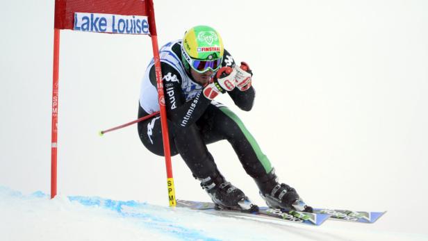 Dominik Paris feierte in Lake Louise nach Bormio 2012 und Kitzbühel 2013 seinen dritten Weltcupsieg.