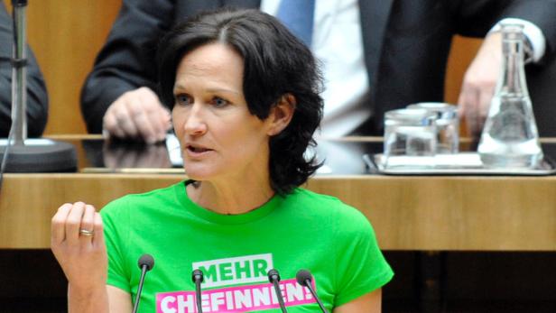&quot;Das ist fast schon ein Sturm.&quot; Grüne Freude über die Salzburg-Wahl bei Eva Glawischnig.