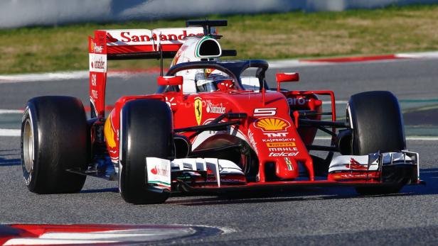 Die Piloten um Sebastian Vettel sind für &quot;Halo&quot;.