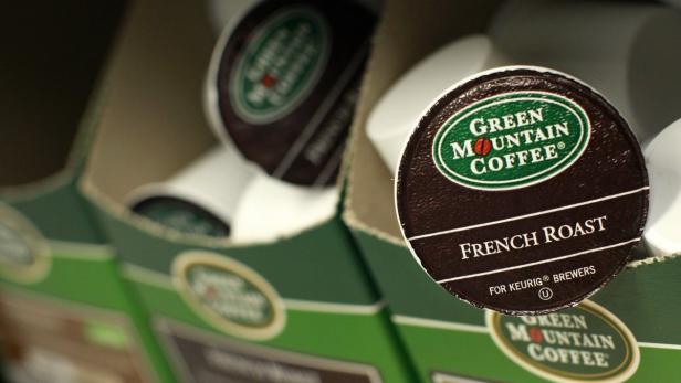 Green Mountain Coffee single-serve K-Cups are pict