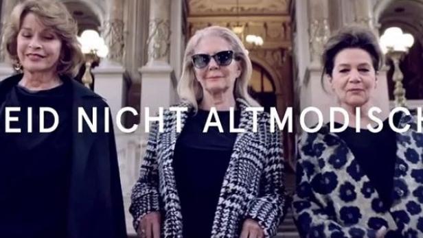 Senta Berger, Christiane Hörbiger und Hannelore Elsner treten in einer marktspezifischen Werbekampagne für Zalando und dafür, dass Mode-Kauf Einstellungssache ist, auf.