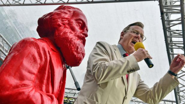 Wahlkampfabschluss der Thüringer Linken